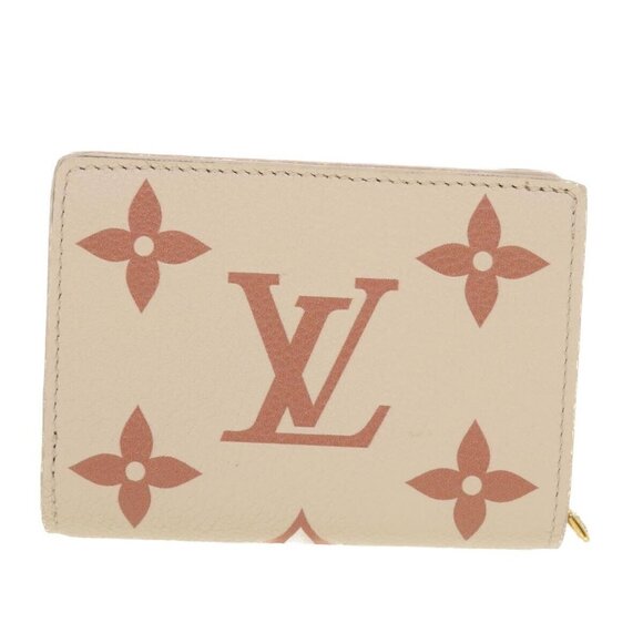LOUIS VUITTON Monogram Empreinte Portefeuille Clare Wallet White M81927 42904S - Picture 12 of 16